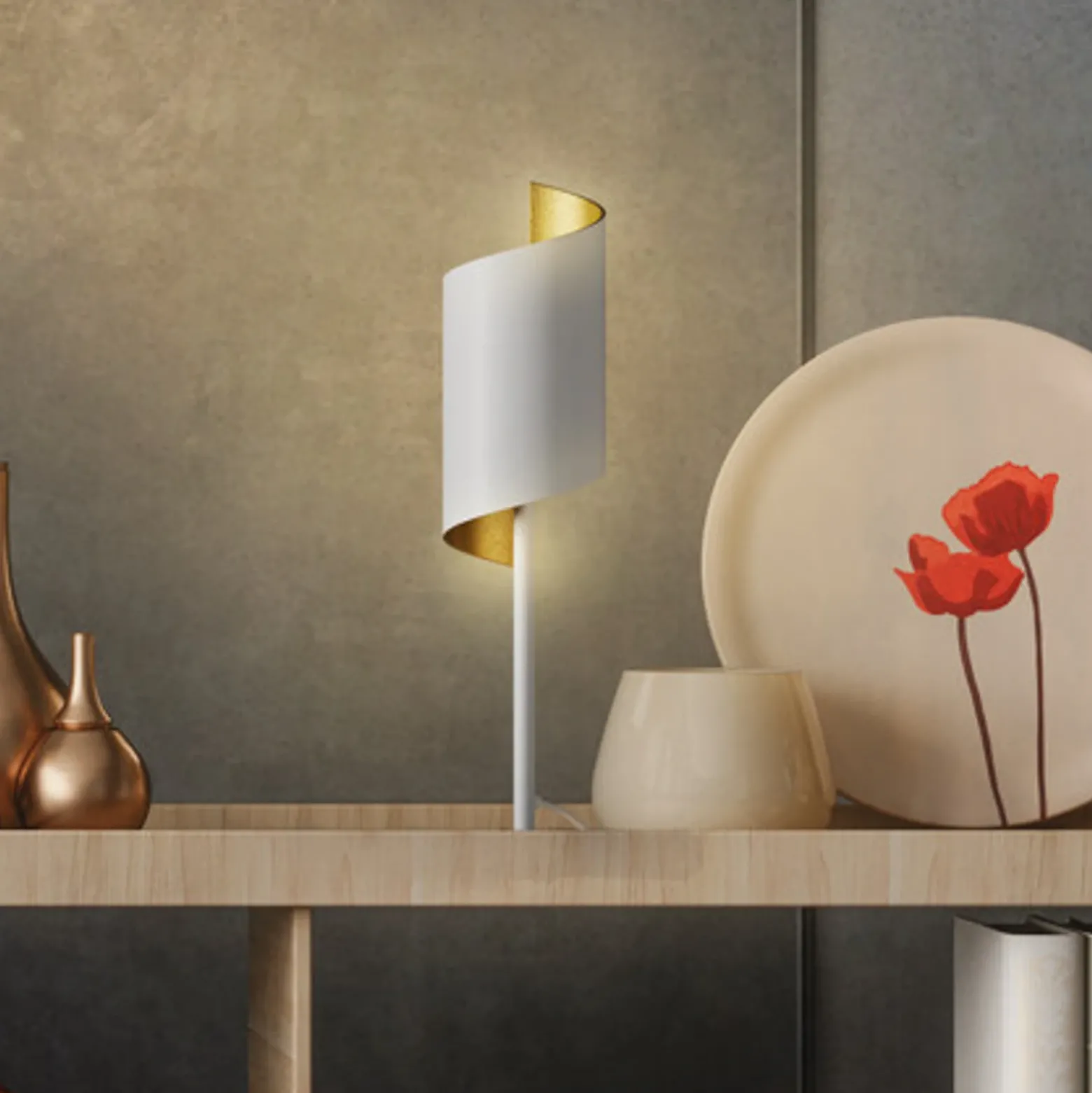 LEDVANCE SMART+ WiFi Decor Twist de mesa blanco