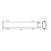 LEDVANCE SMART+ WiFi lineal Slim LED bajo mueble