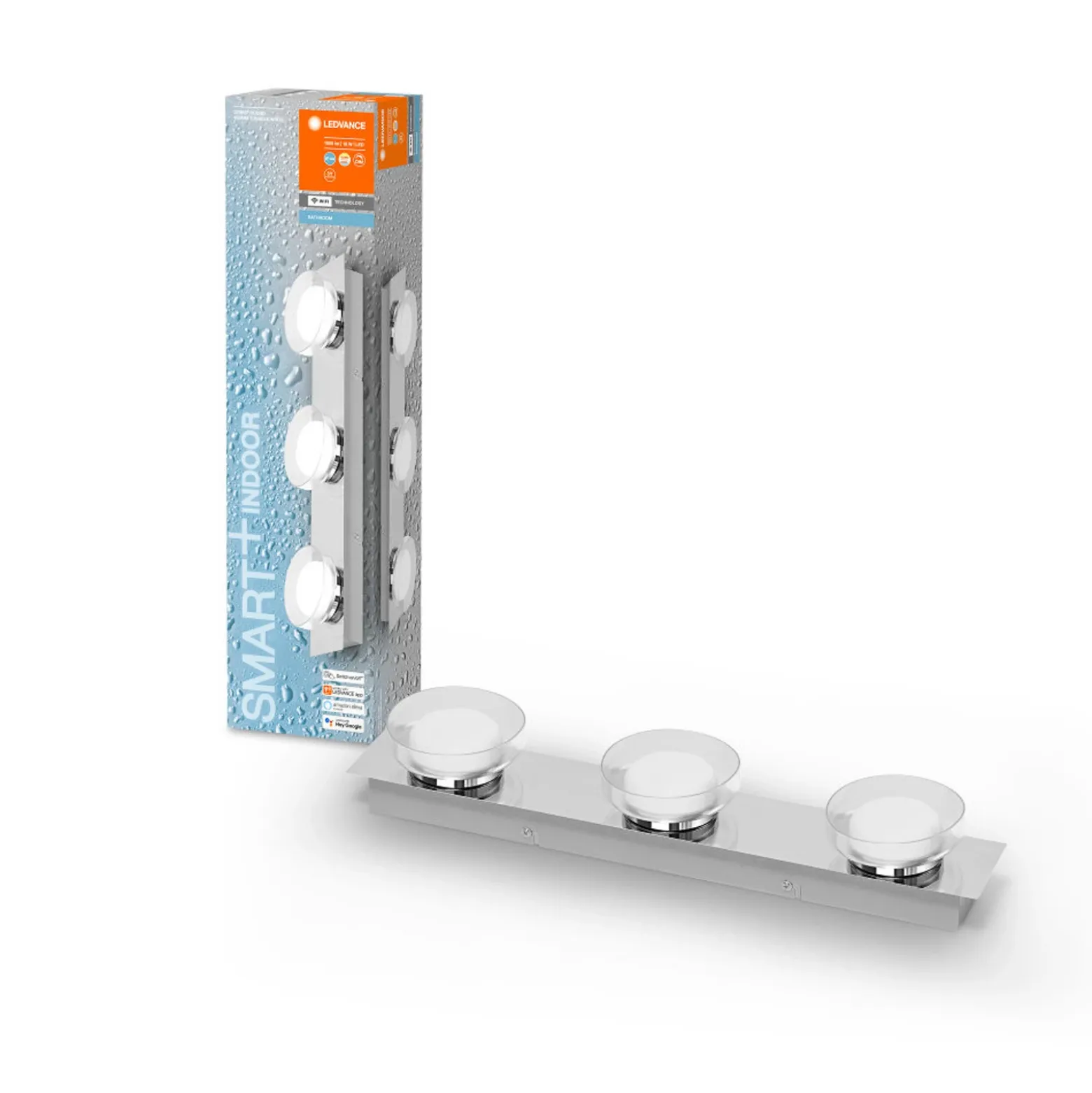 LEDVANCE SMART+ WiFi Orbis Wall Round, largo 48 cm