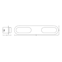 LEDVANCE SMART+ WiFi Orbis Wall Duplo plata 2