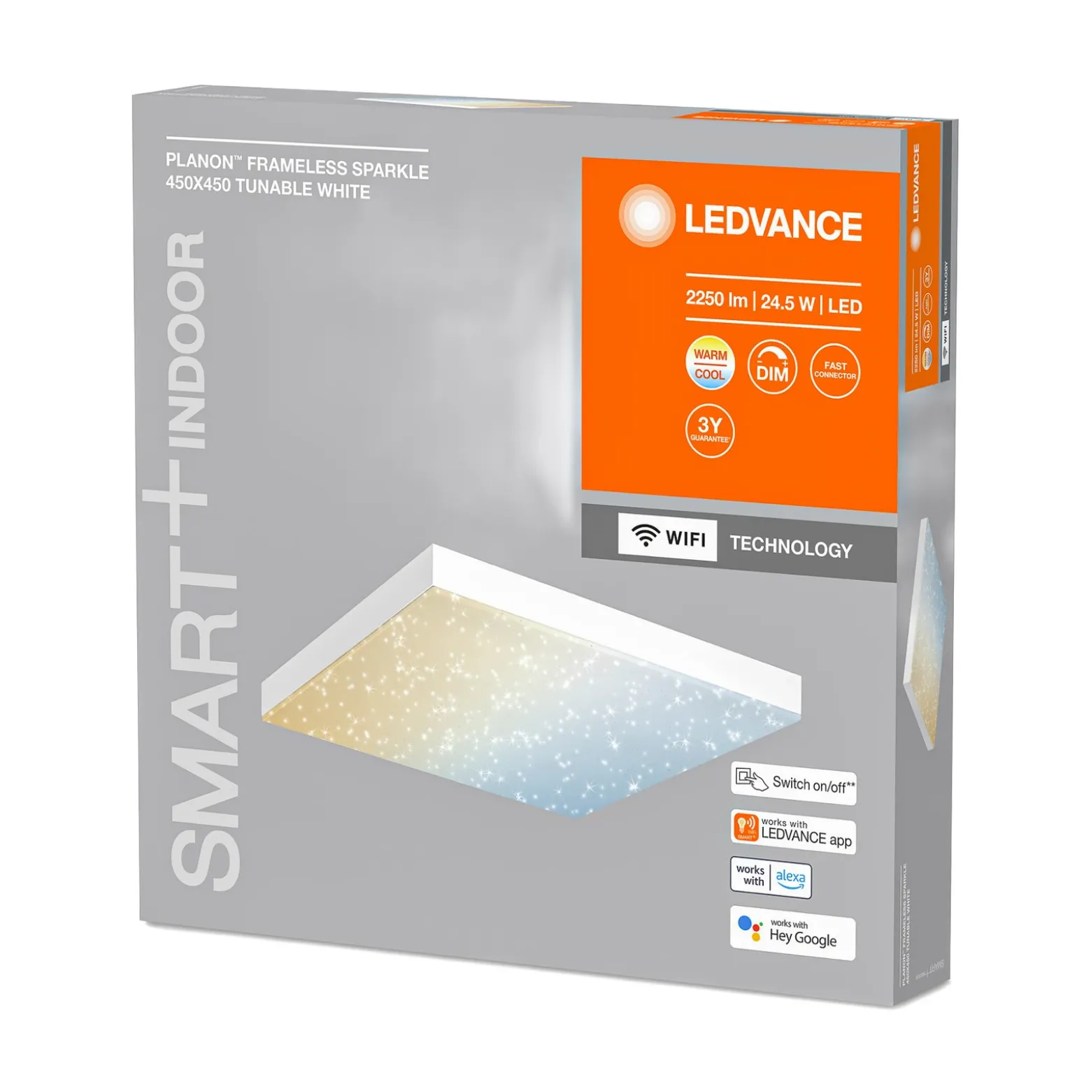 LEDVANCE SMART+ WiFi Planon FL Sparkle 45x45 cm