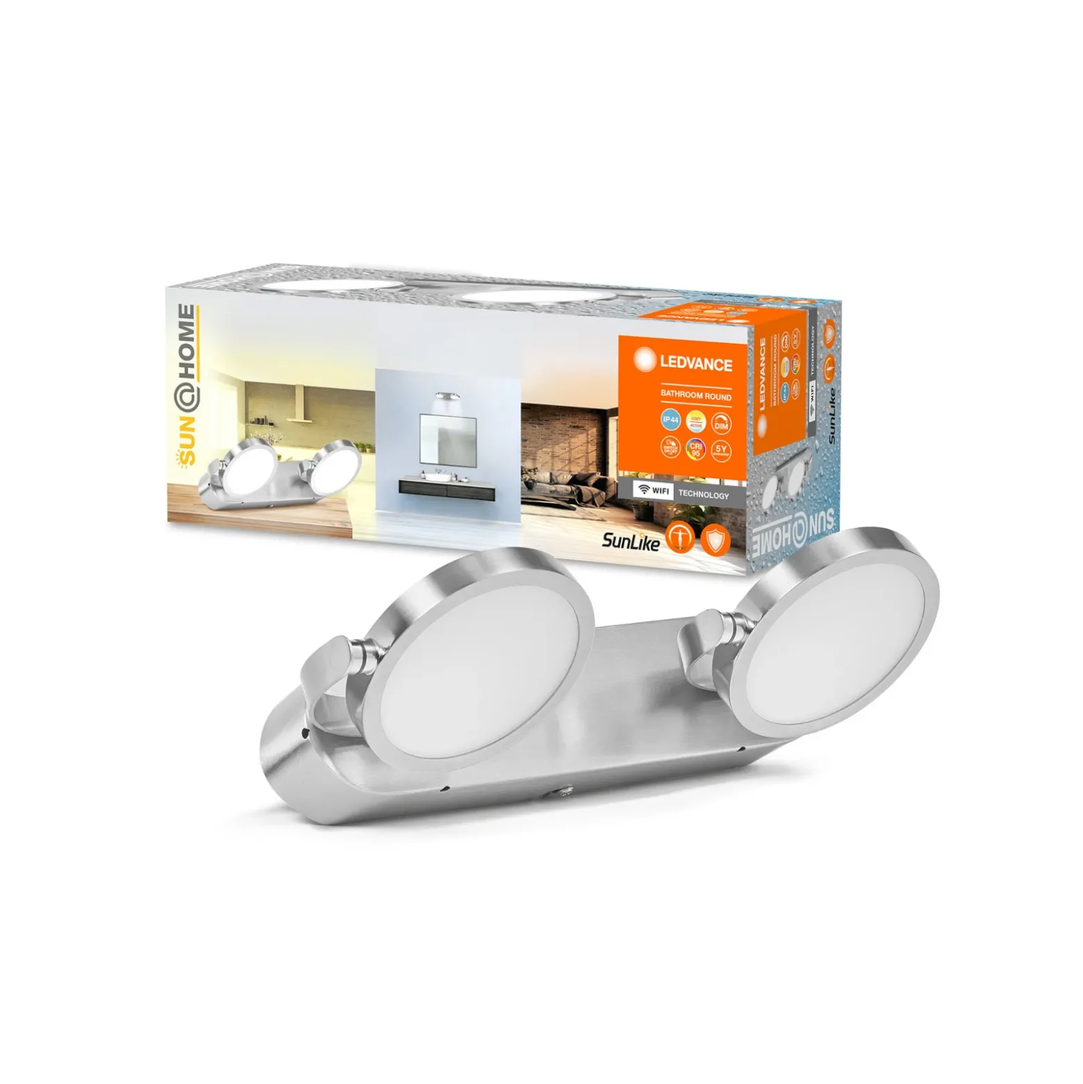 LEDVANCE SUN@Home Bathroom Foco de pared LED de 2 luces