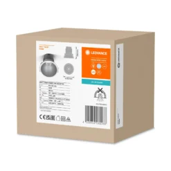 LEDVANCE Twist foco Ø9,3cm 840 blanco/plata