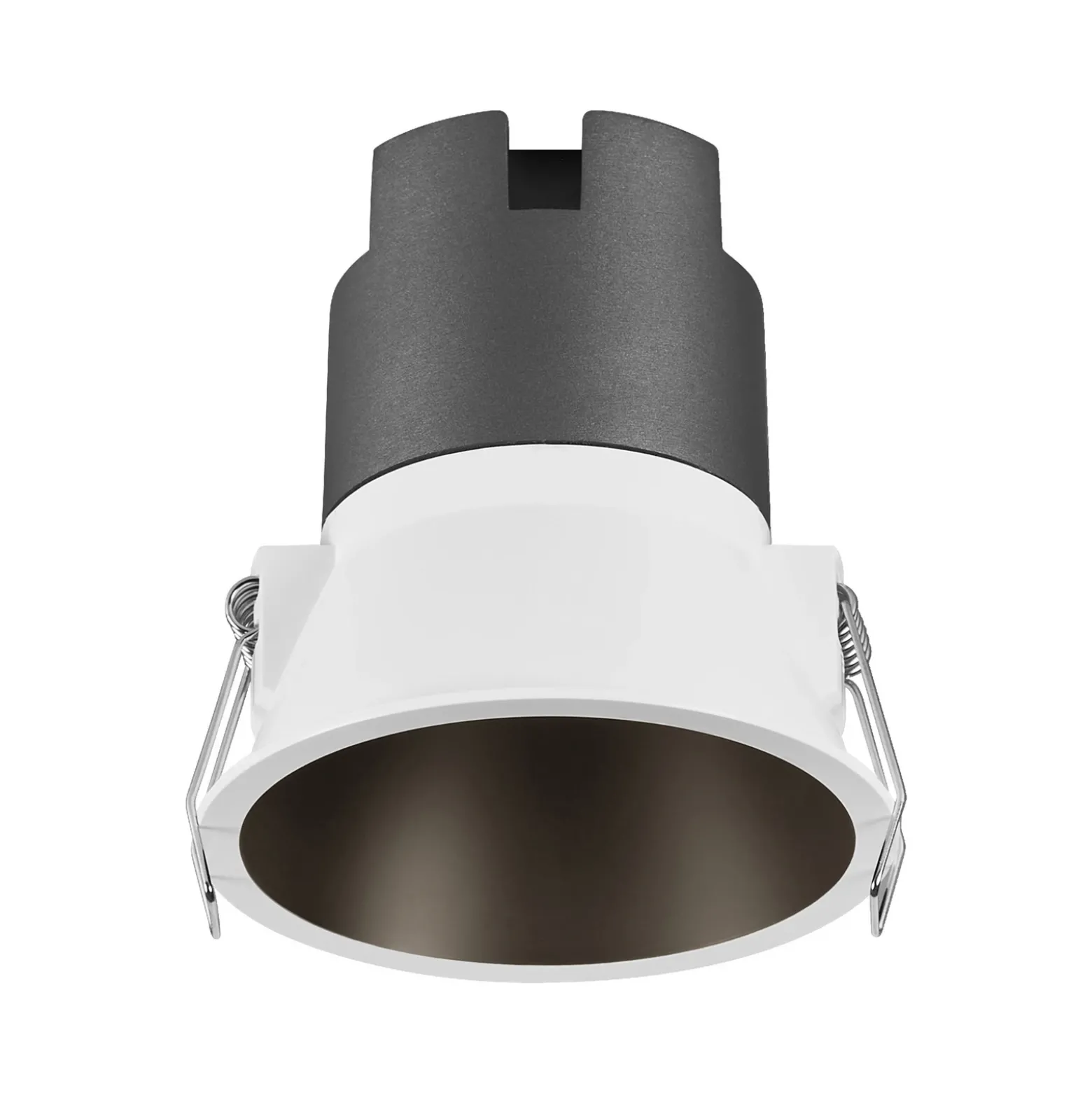 LEDVANCE Twist foco Ø9,3cm 840 blanco/negro