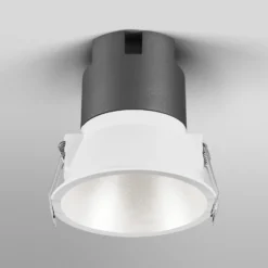 LEDVANCE Twist foco Ø9,3cm 830 blanco/plata