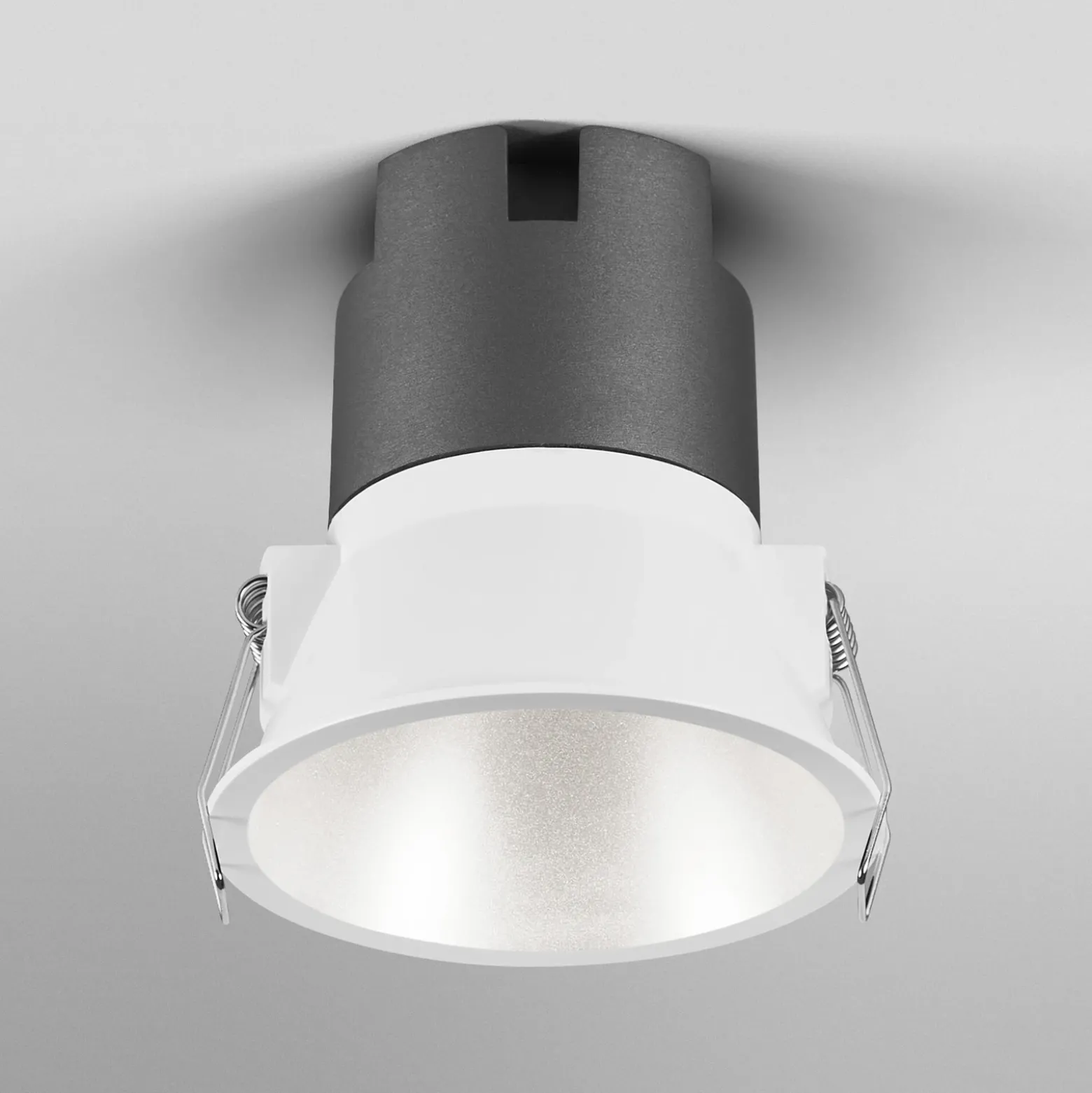 LEDVANCE Twist foco Ø9,3cm 830 blanco/plata