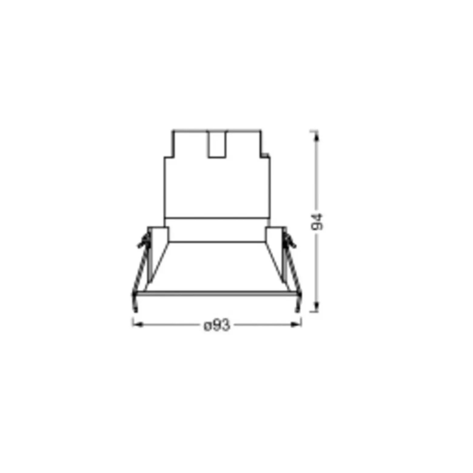 LEDVANCE Twist foco Ø9,3cm 830 blanco/plata