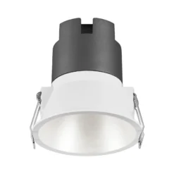 LEDVANCE Twist foco Ø9,3cm 830 blanco/plata