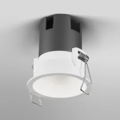 LEDVANCE Twist foco LED Ø7cm 830 blanco/blanco