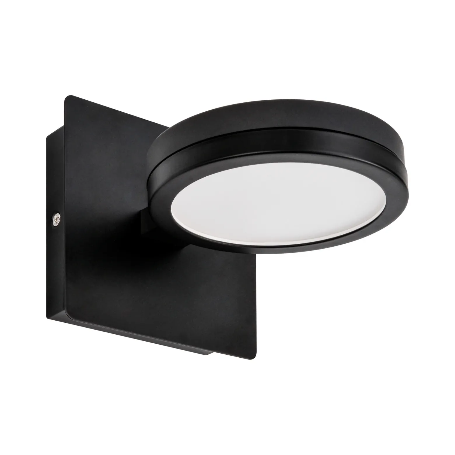 LIGHTME aplique LED Aqua down 1 luz negro