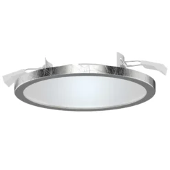Lightme foco empotrado LED Aqua Pur Ø14,7cm plata