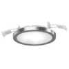 Lightme foco empotrado LED Aqua Pur Ø11,2cm plata