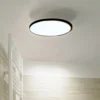 LightMe Plafón LED Aqua Ø 30,2cm negro