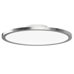 LightMe Plafón LED Aqua Ø30,2cm pan de plata