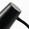 Lindby Ailina Lámpara de mesa LED, base de pinza, negra