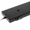 Lindby Amaryll Lámpara LED bajo mueble, set de 3, negro