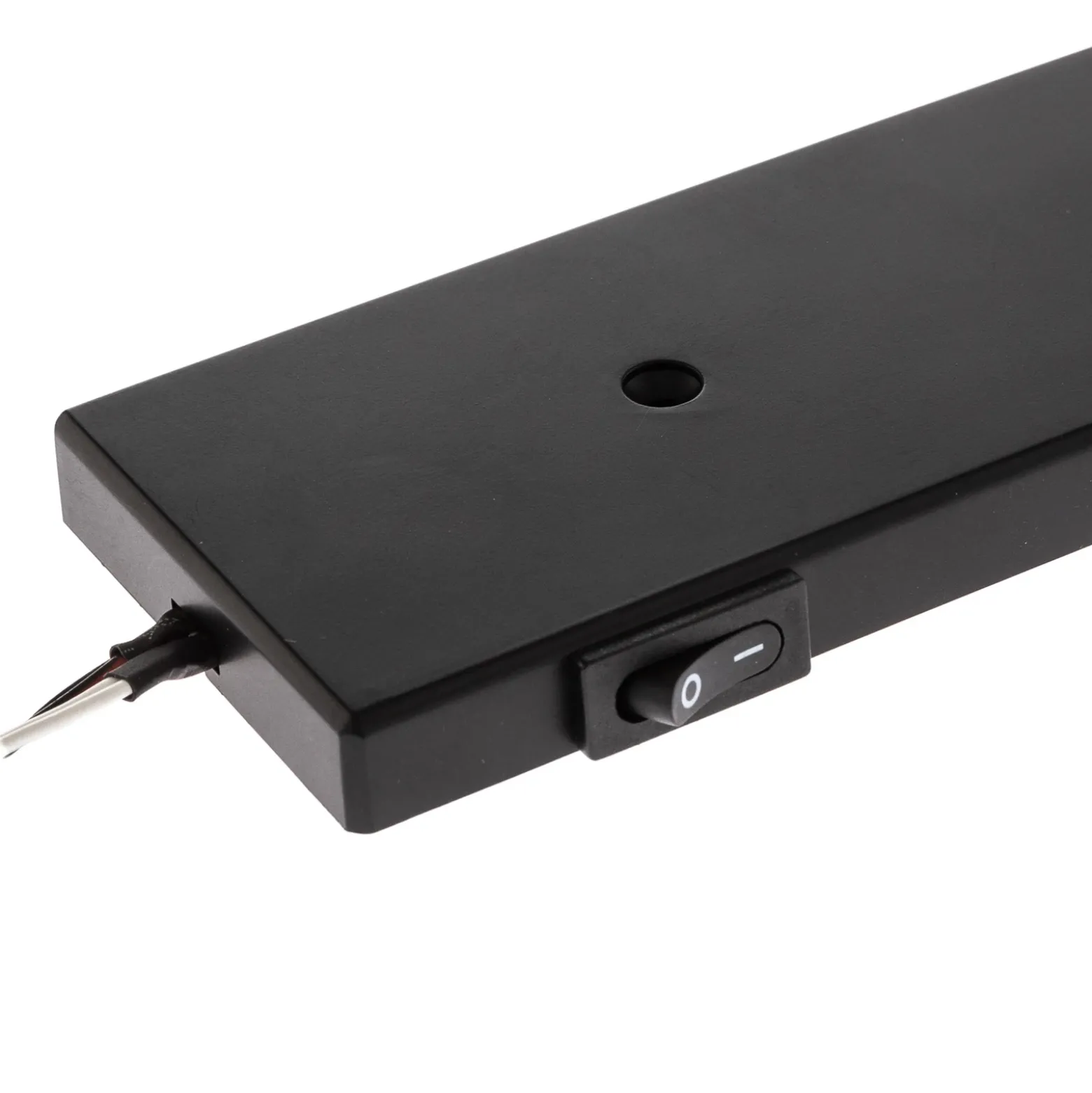 Lindby Amaryll Lámpara LED bajo mueble, set de 3, negro