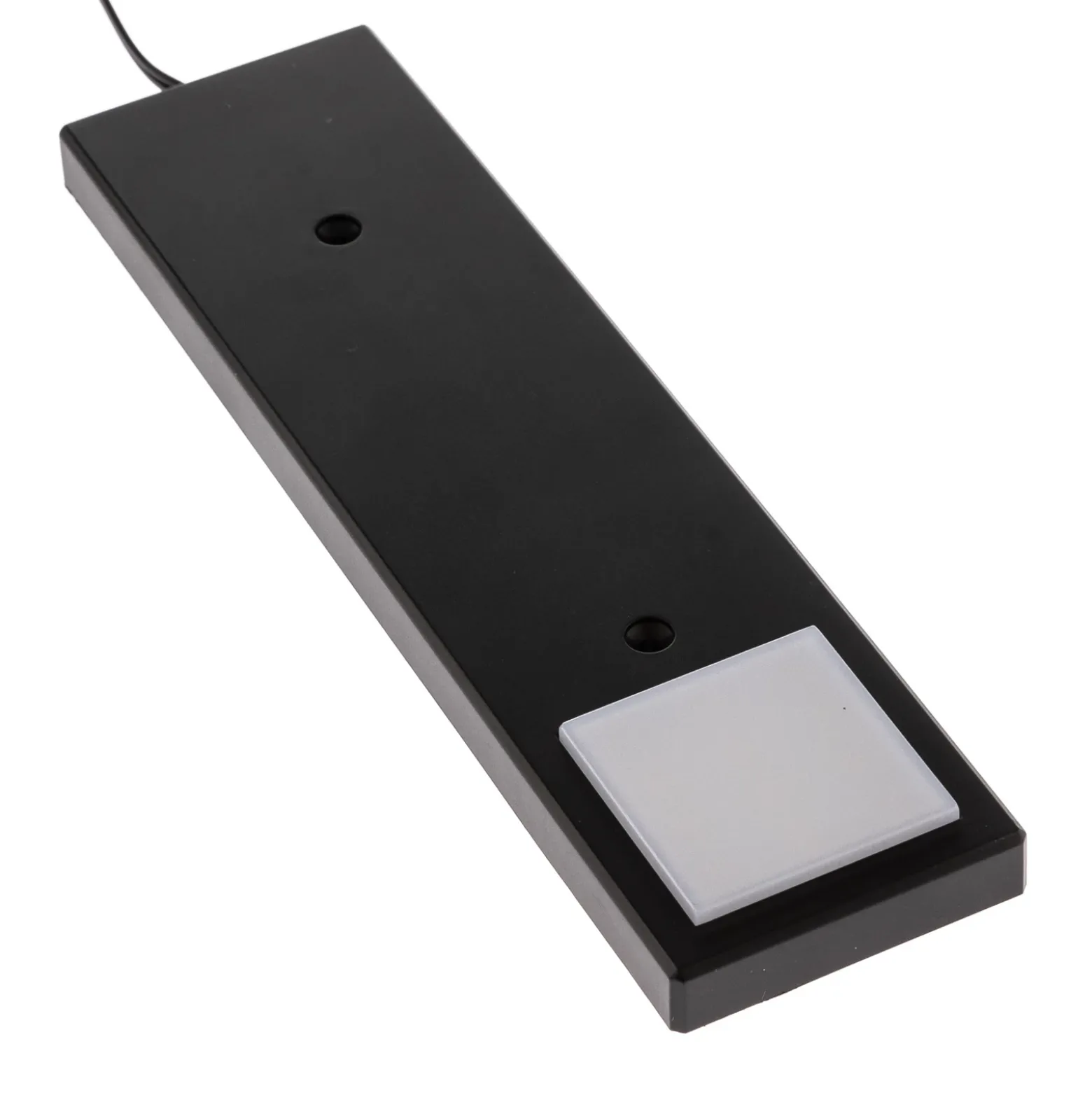 Lindby Amaryll Lámpara LED bajo mueble, set de 3, negro