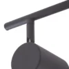 Lindby downlight de techo Jorell, negro, 51 cm, 3 luces, GU10