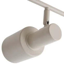 Lindby downlight de techo Ovelia, beige, 80 cm, 4 luces, E27