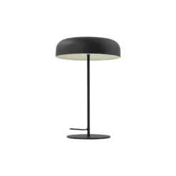 Lindby Edion lámpara de mesa, negro arena, metal