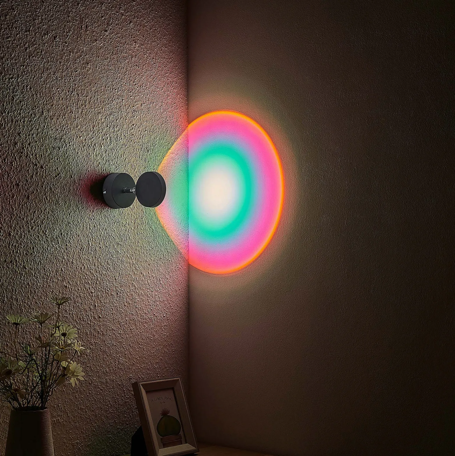 Lindby Edonita aplique LED con efecto de luz