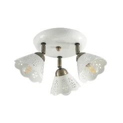 Lindby Efgenia foco de techo, 3 luces