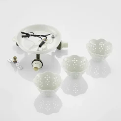 Lindby Efgenia foco de techo, 3 luces