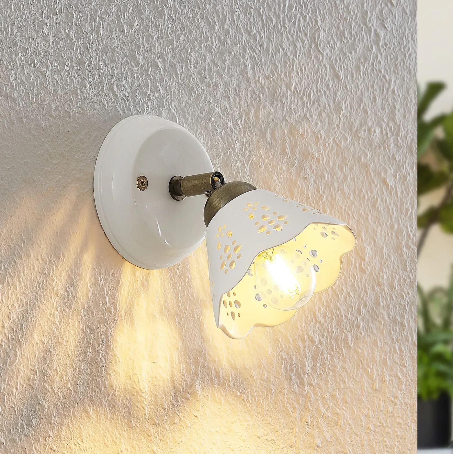Lindby Efgenia foco, 1 luz