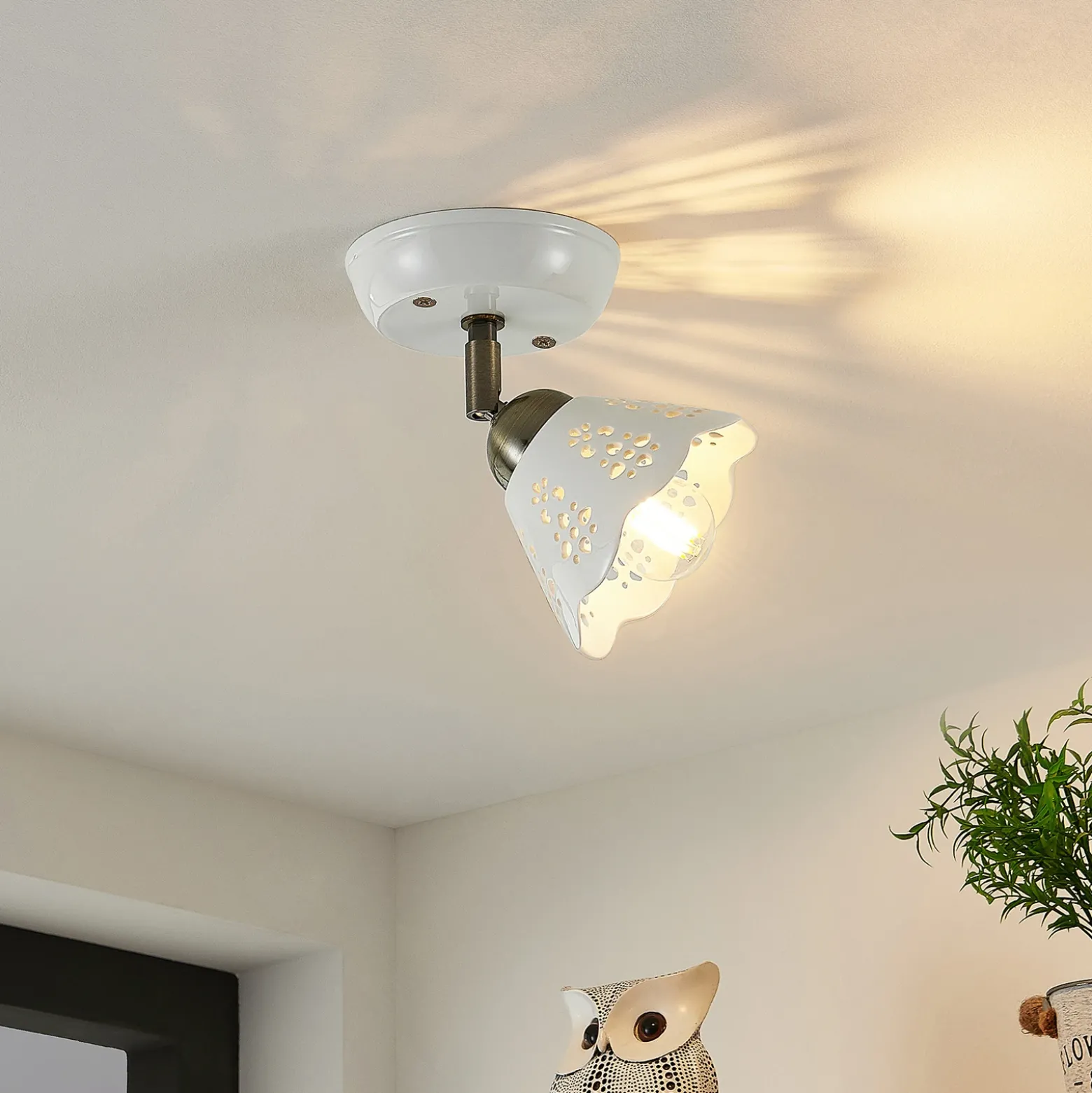Lindby Efgenia foco, 1 luz