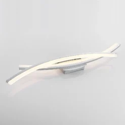 Lindby Elarit lámpara LED de techo, cromado