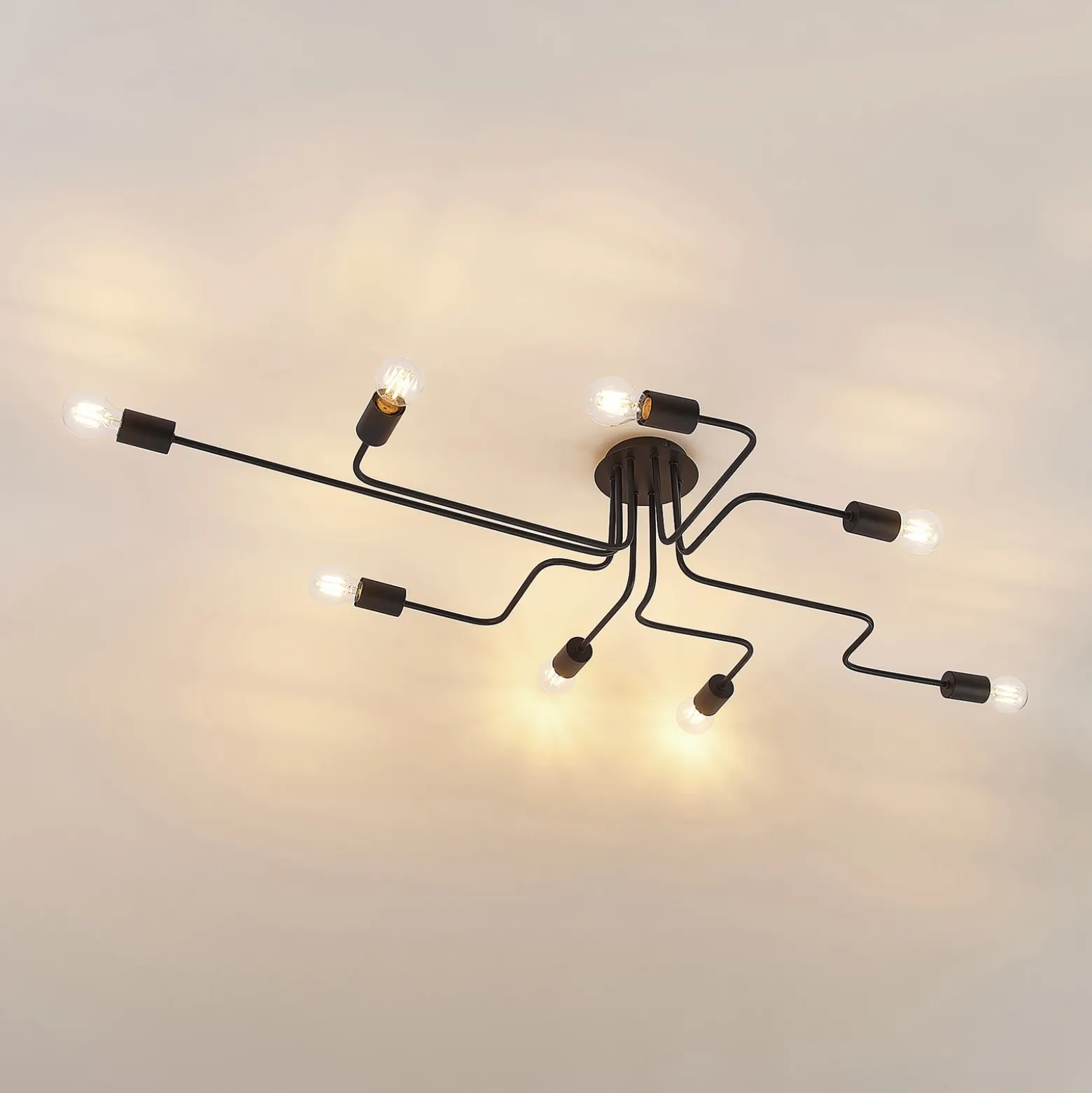 Lindby Elimar lámpara de techo, 8 luces
