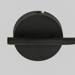 Lindby Eudoria plafón 3 luces negro/oro