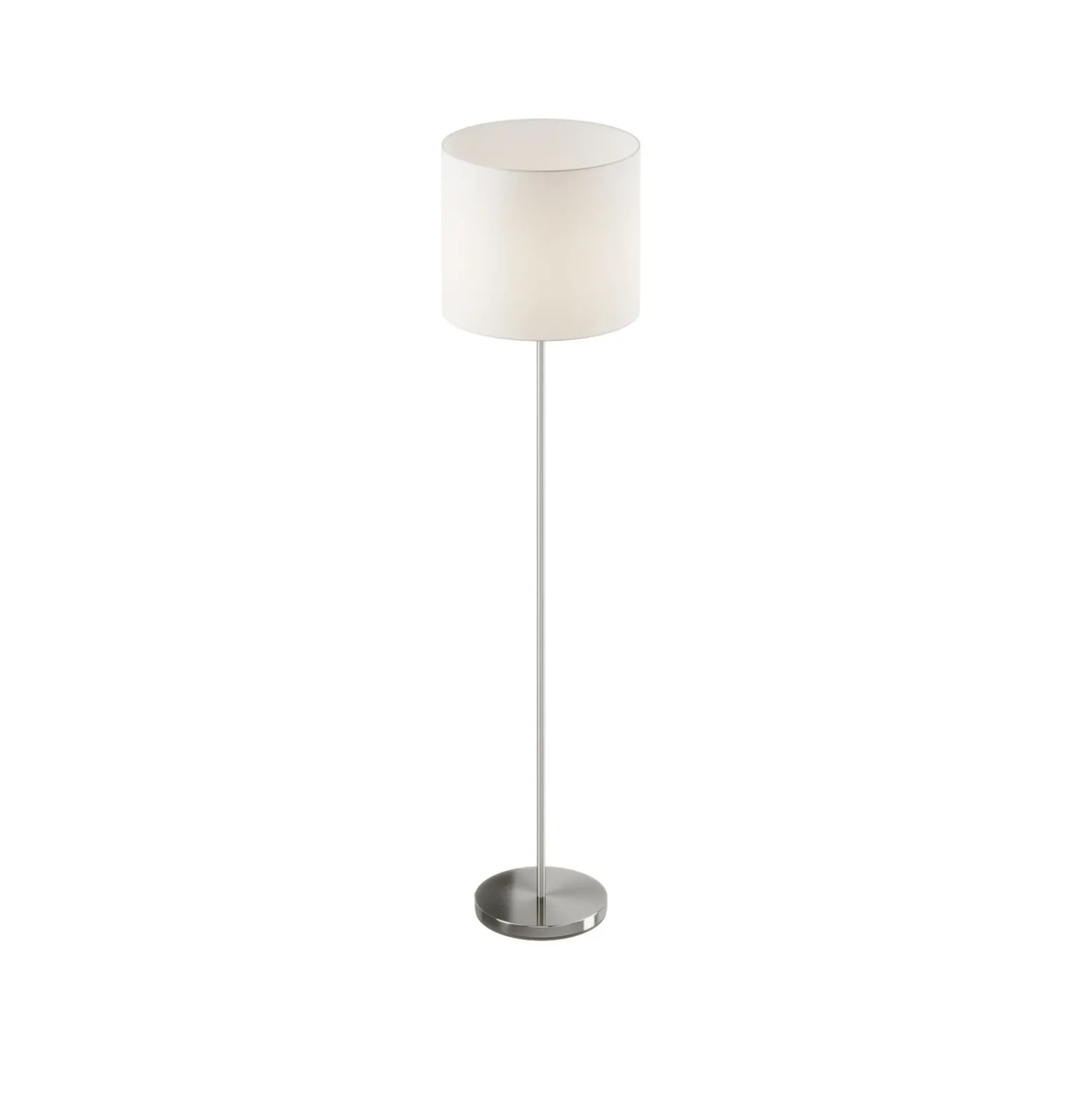 Lindby Everly lámpara de pie con pantalla textil