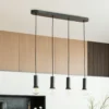 Lindby Fipas lámpara colgante sin pantalla, 4 luces