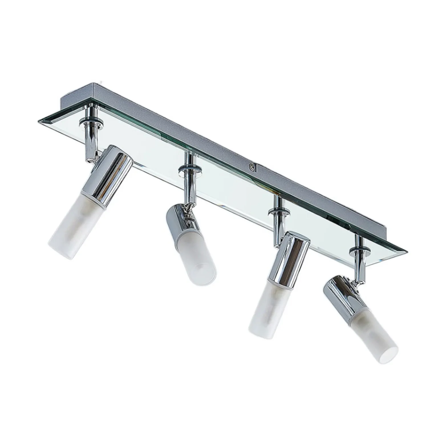 Lindby foco de baño Zela, longitud 53 cm, cromo, 4 luces