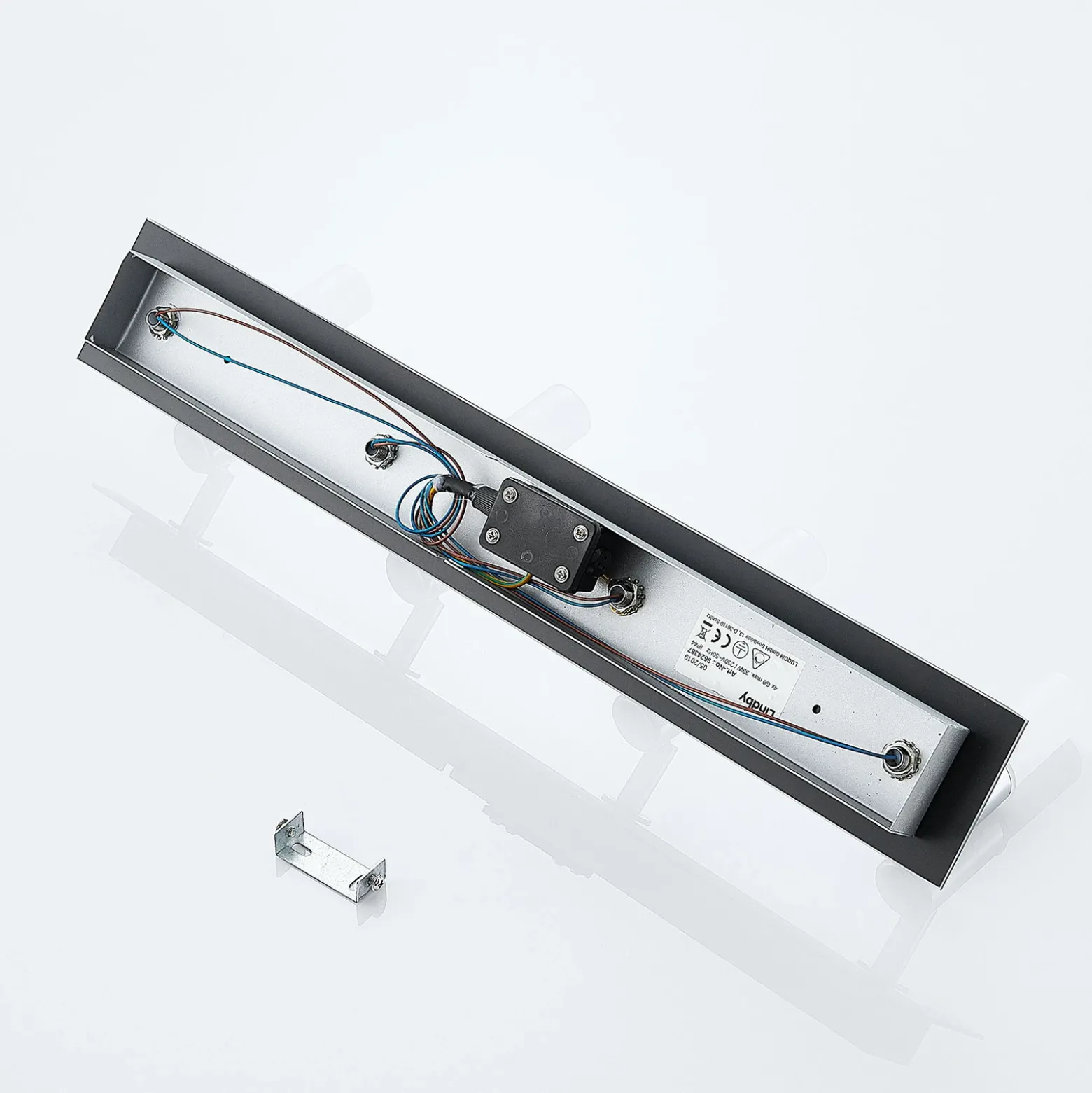 Lindby foco de baño Zela, longitud 53 cm, cromo, 4 luces
