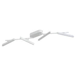 Lindby Foco LED Eldrin, blanco, 4 luces, barra de luz