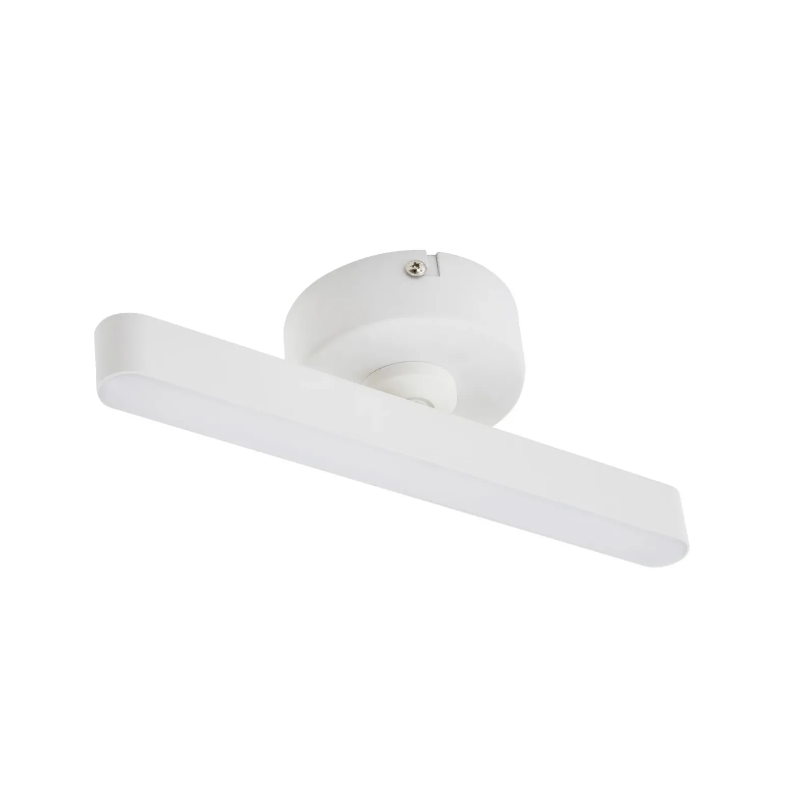 Lindby Foco LED Eldrin, blanco, 1 luz, barra de luz
