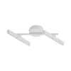 Lindby Foco LED Eldrin, blanco, 2 luces, puntos de luz