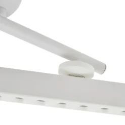 Lindby Foco LED Eldrin, blanco, 2 luces, puntos de luz
