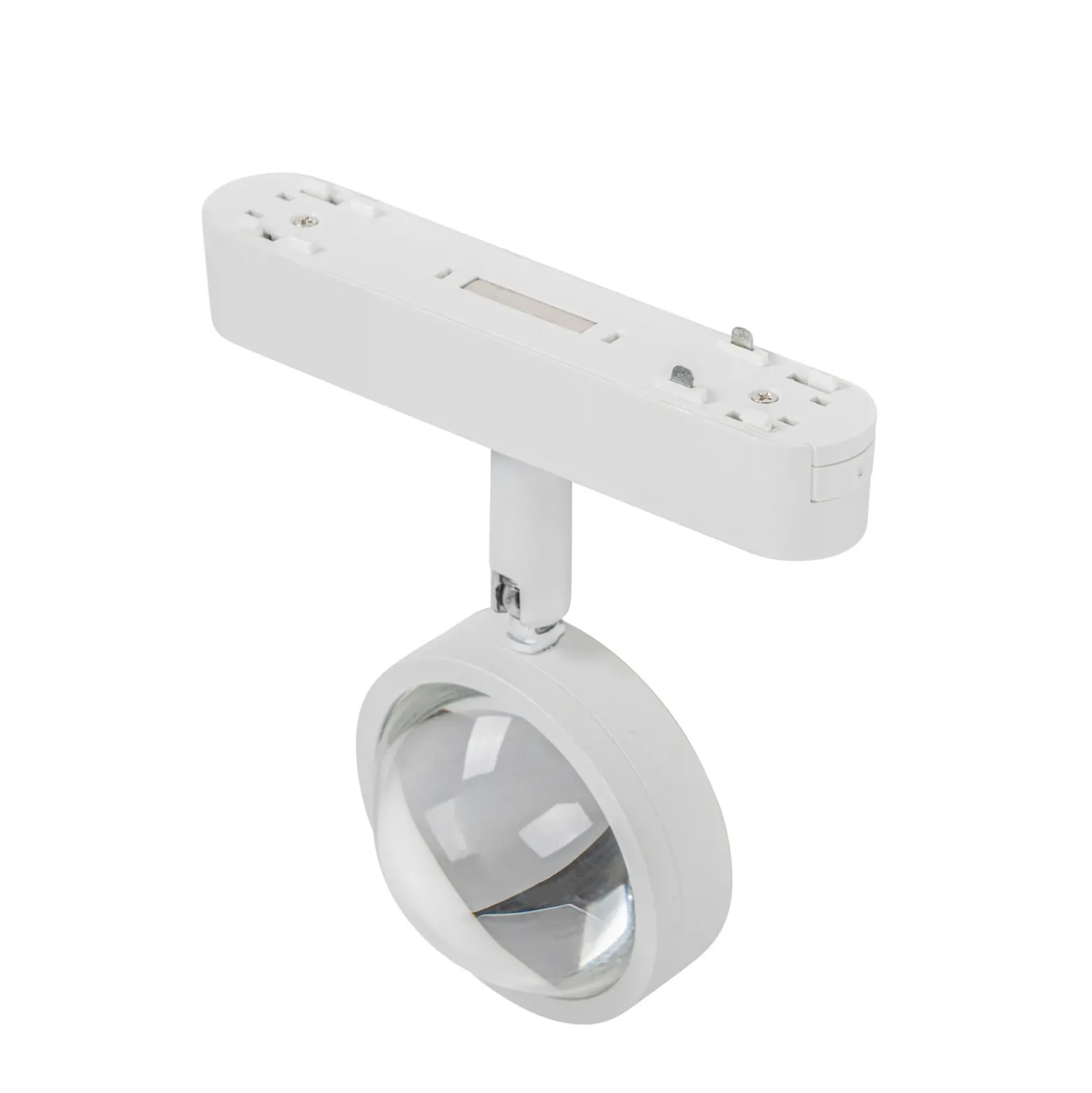 Lindby foco LED 48 V Lumaro, blanco, Ø 7,3 cm, aluminio, atenuable