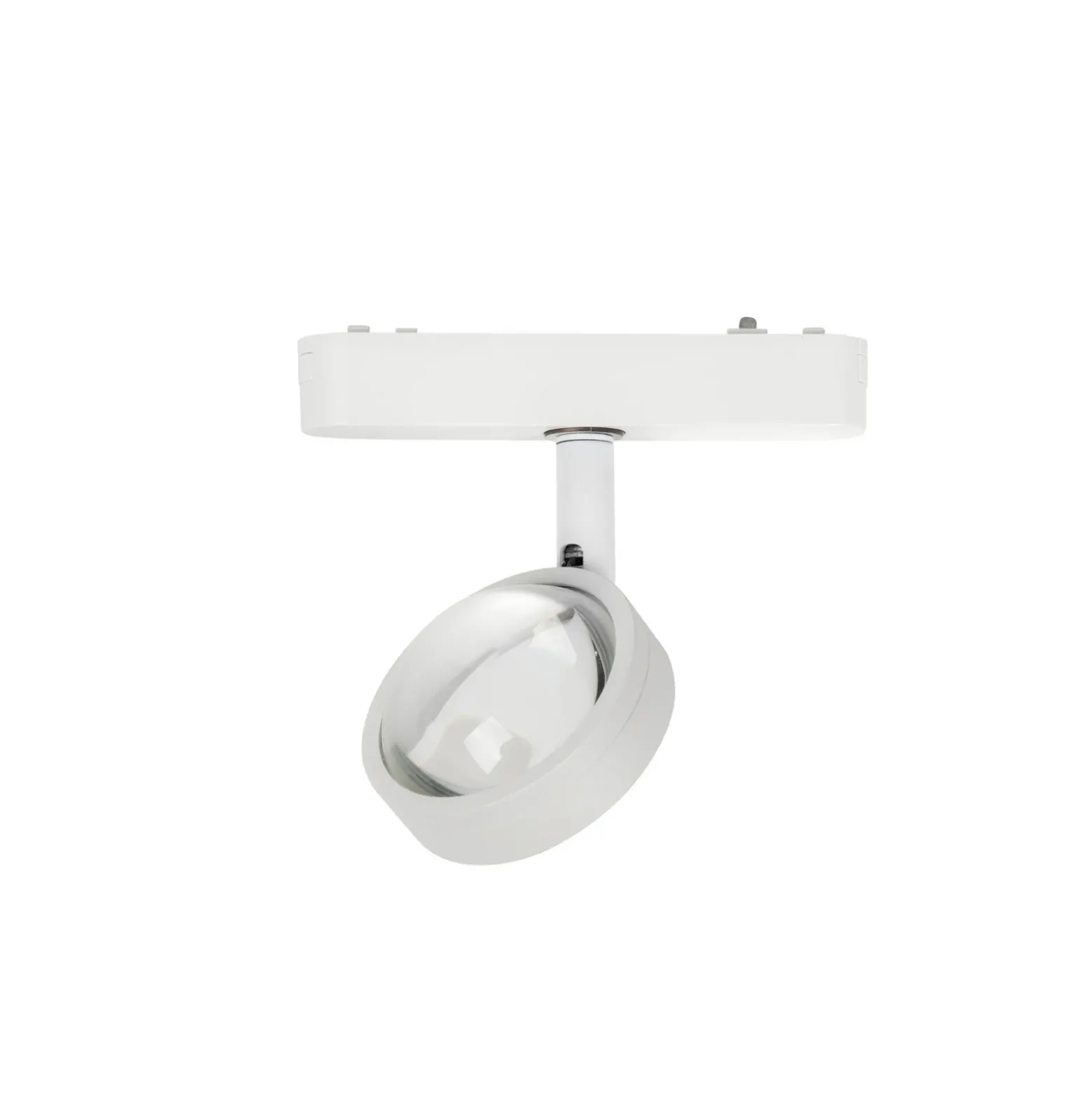 Lindby foco LED 48 V Lumaro, blanco, Ø 7,3 cm, aluminio, atenuable