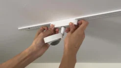 Lindby foco LED 48 V Lumaro, blanco, Ø 7,3 cm, aluminio, atenuable