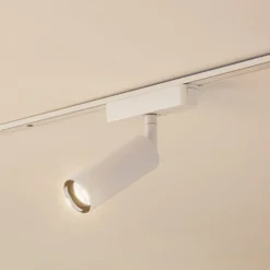 Lindby foco LED 48 V Lumaro, blanco, Ø 4 cm, aluminio, atenuable