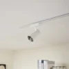 Lindby foco LED 48 V Lumaro, blanco, Ø7cm, plástico, atenuable