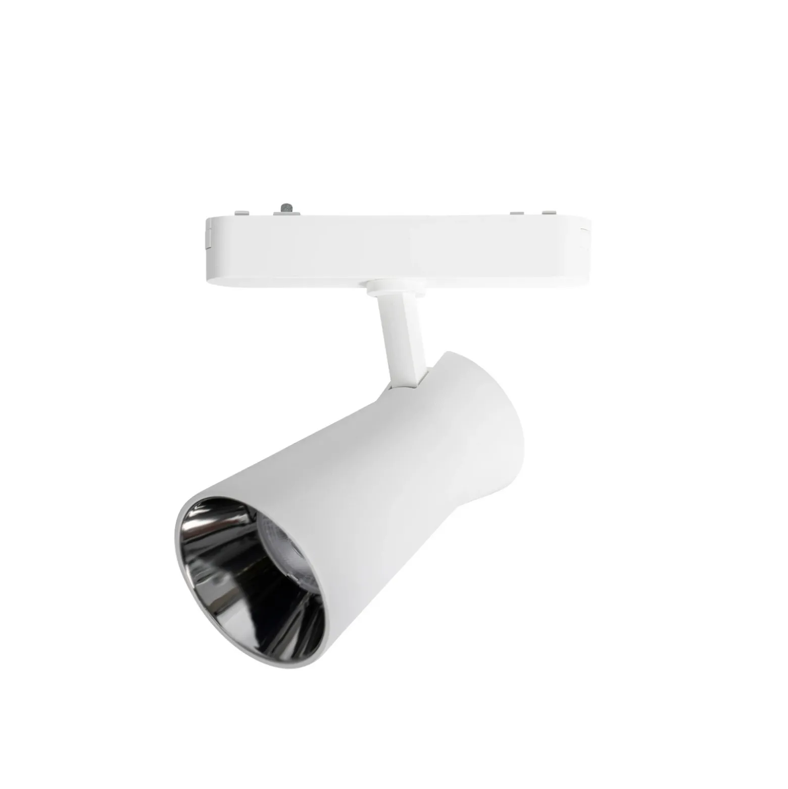 Lindby foco LED 48 V Lumaro, blanco, Ø7cm, plástico, atenuable