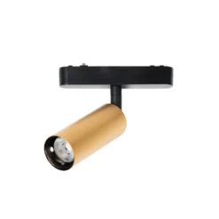 Lindby foco LED 48 V Lumaro, dorado, Ø 4 cm, aluminio, atenuable