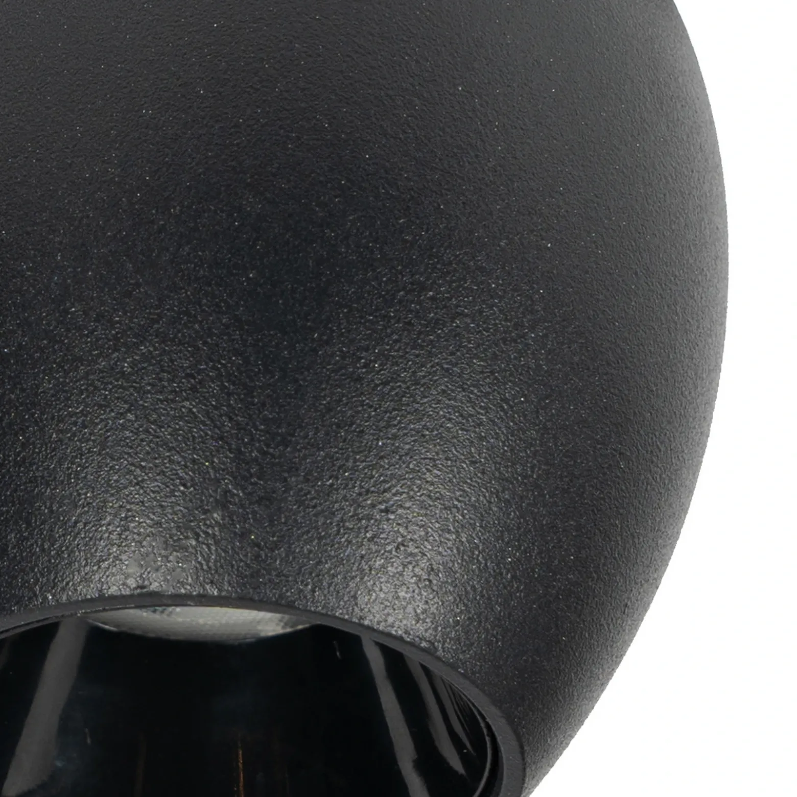 Lindby foco LED 48 V Lumaro, negro, Ø 6,2 cm, atenuable