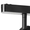 Lindby foco LED 48 V Lumaro, negro, Ø 4 cm, aluminio, atenuable